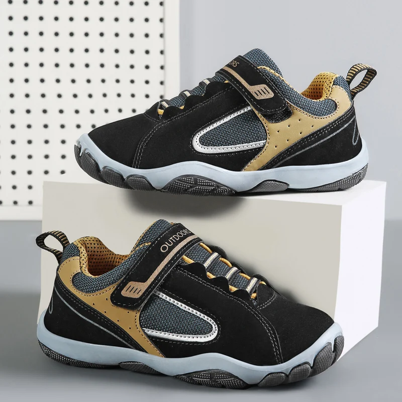 High Quality Kids Sport Shoes For Boys Running Shoes Non-slip Sneaker Children Lightweight Casual Walking Shoes Tenis Infantil