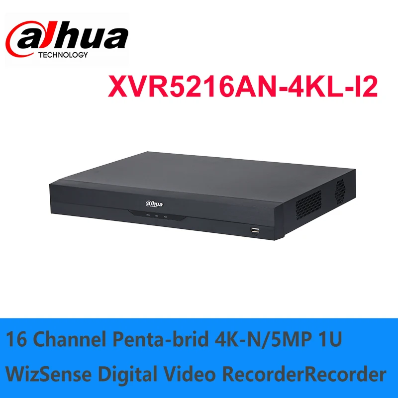 

Dahua original 16 Channel Penta-brid 4K-N/5MP 1U WizSense Digital Video Recorder XVR5216AN-4KL-I2