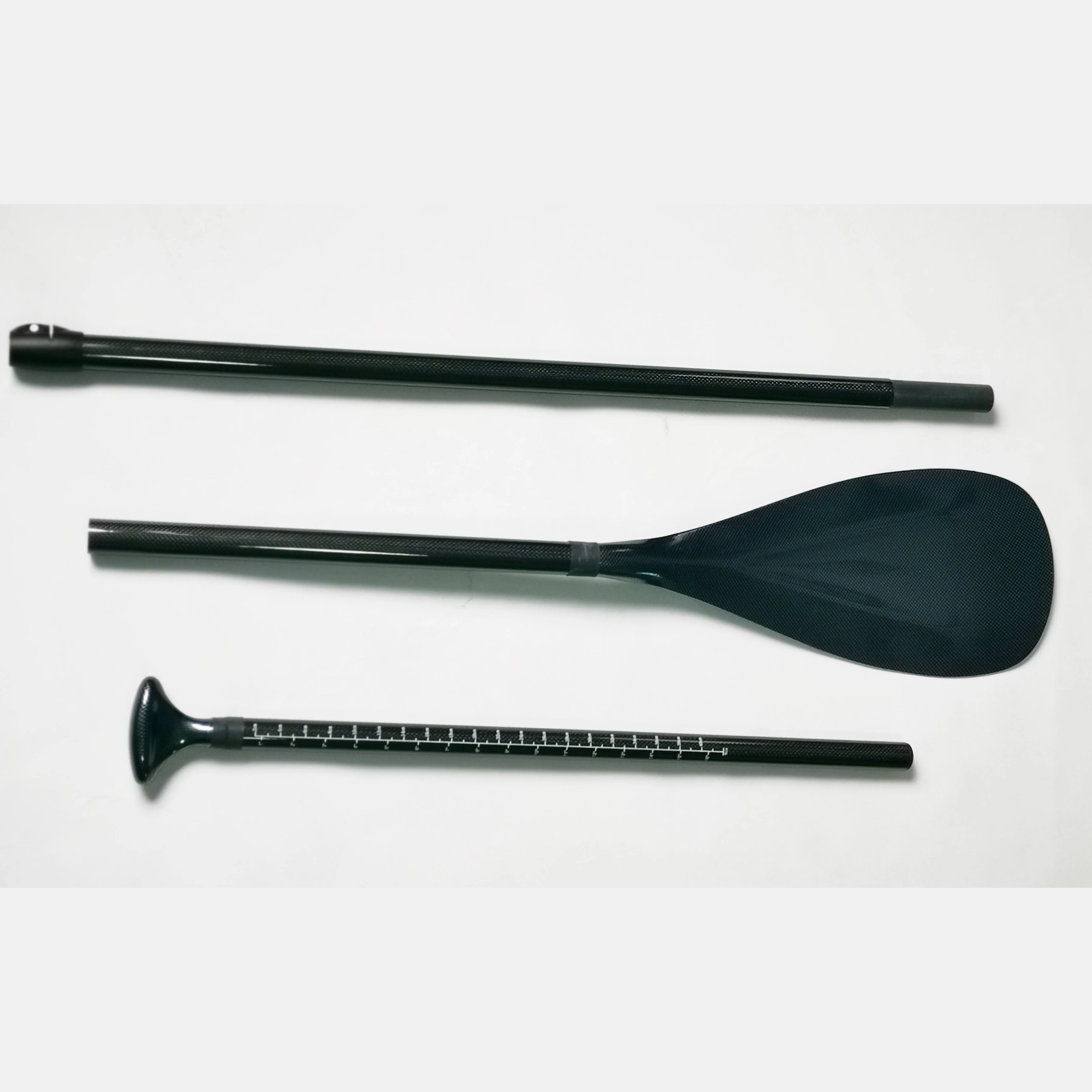 Carbon/Fiberglass Shaft carbon face  Blade ,3-piece adjustable,Paddle-Q10-C