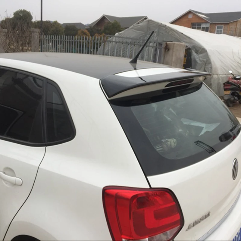 Спойлер для Volkswagen VW Polo 2011 2012 2013 2014 2015 автомобильное украшение в виде хвостового