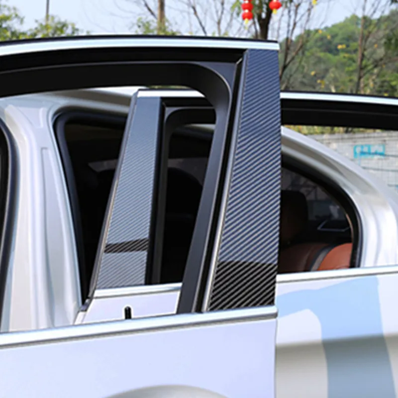 Декоративные наклейки из углеродного волокна на окно автомобиля BMW G20 G28 3 серии 335i