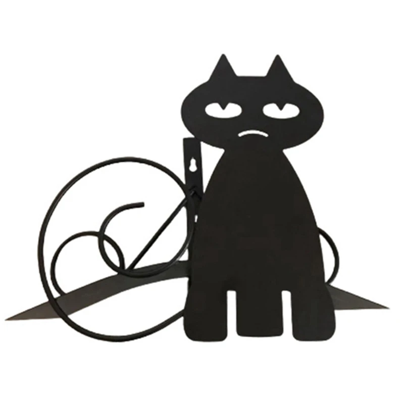 

Black Cat Water Pipe Rack Vertical Storage Handicraft Ornaments Water Pipe Storage Rack Decoration