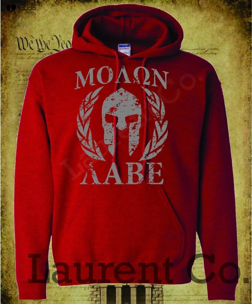

THREE PERCENTER HOODED SWEATSHIRT MOLON LABE 2ND AMENDMENT HOODIE 3 PERCENT 3%