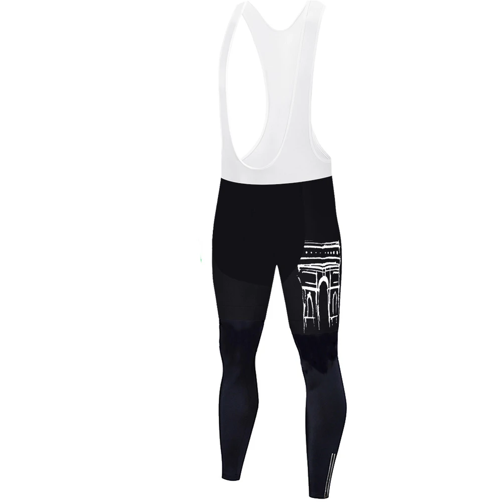 Брюки мужские велосипедные с гелевыми вставками длинные брюки для велоспорта