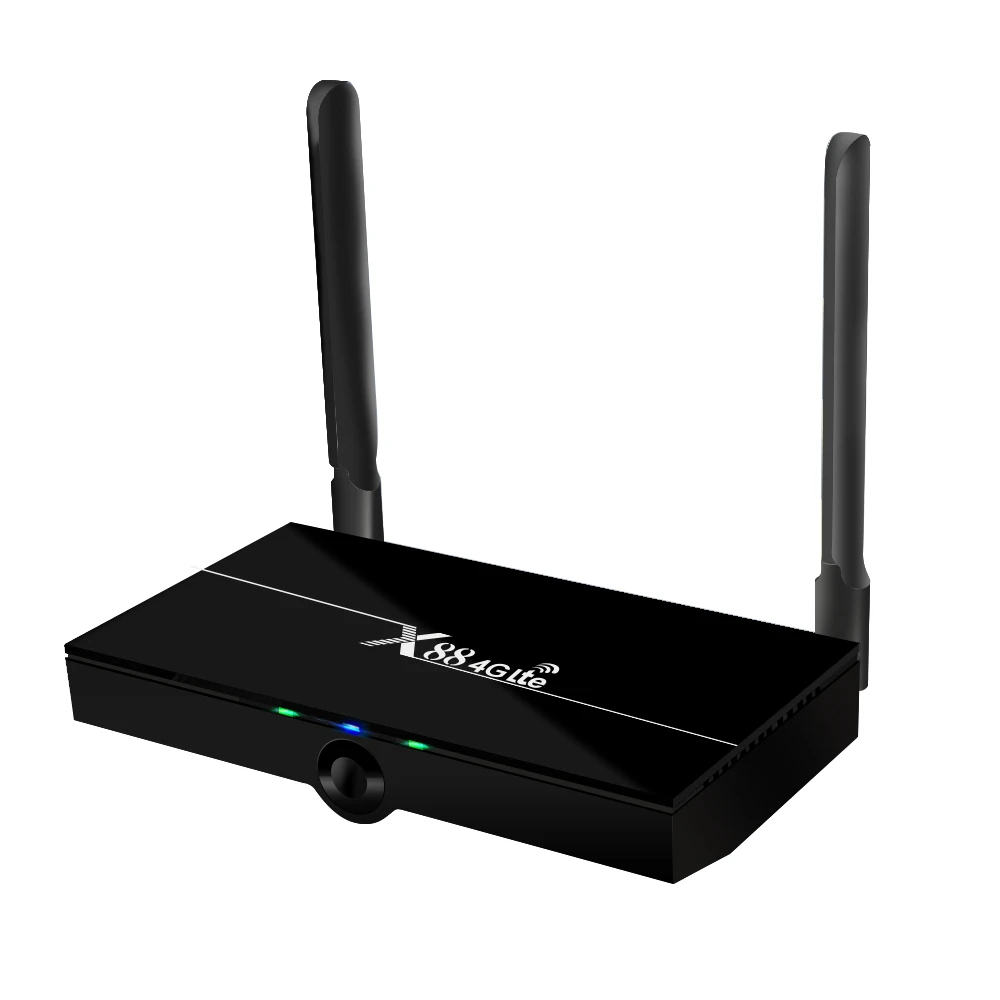 ТВ-приставка X88 4G Lte Android 7 1 поддержка Nano SIM-карты 2 ГБ 16 Rockchip Wi-Fi 4K X884GLte | Электроника