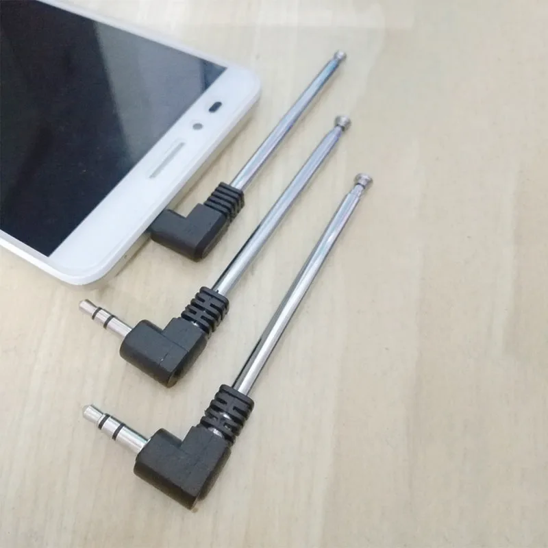 Cell Phone Multi Purpose 3.5mm Telescopic Receive FM Radio Antenna for Mobile Mp3 Mp4 Audio Equipment | Электроника