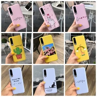 cartoon cute soft silicone phone case for huawei p30 p 30 full body protection shockproof cover case ele l29 ele l09 ele l04