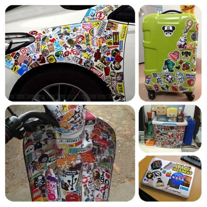 21 шт. неоновые наклейки на чехлы тележки|Наклейки автомобиль| |