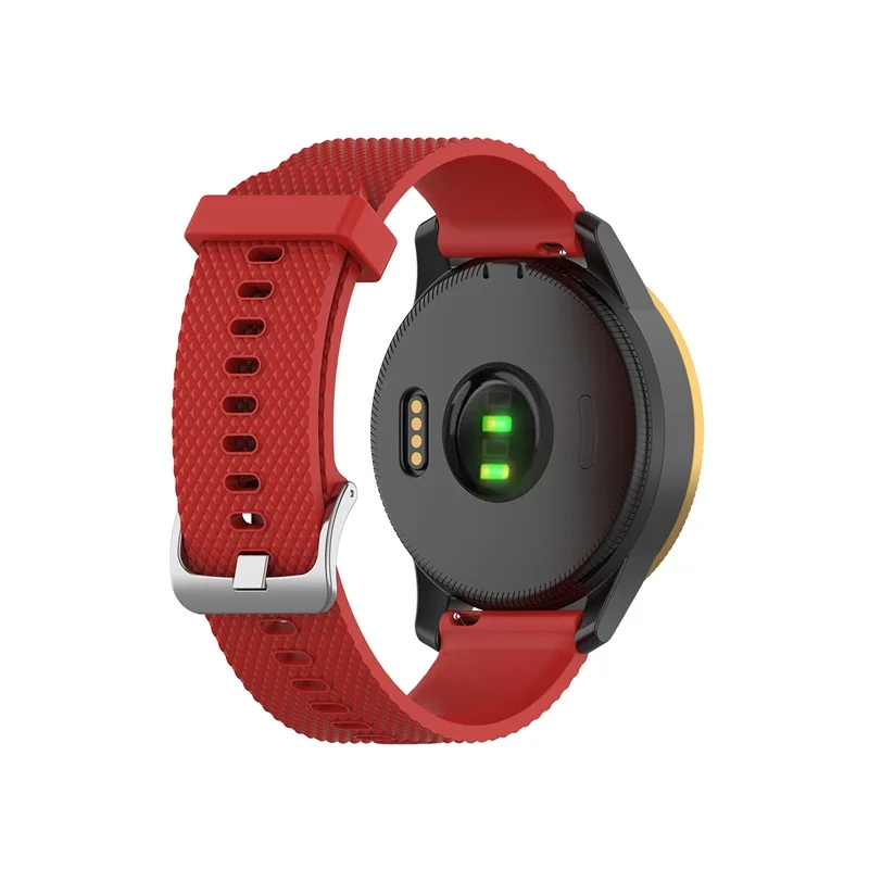 20 мм 22 мм спортивный смарт-браслет силиконовый браслет для Garmin Venu Forerunner 645 245 м Vivoactive 3 для наручных часов GT