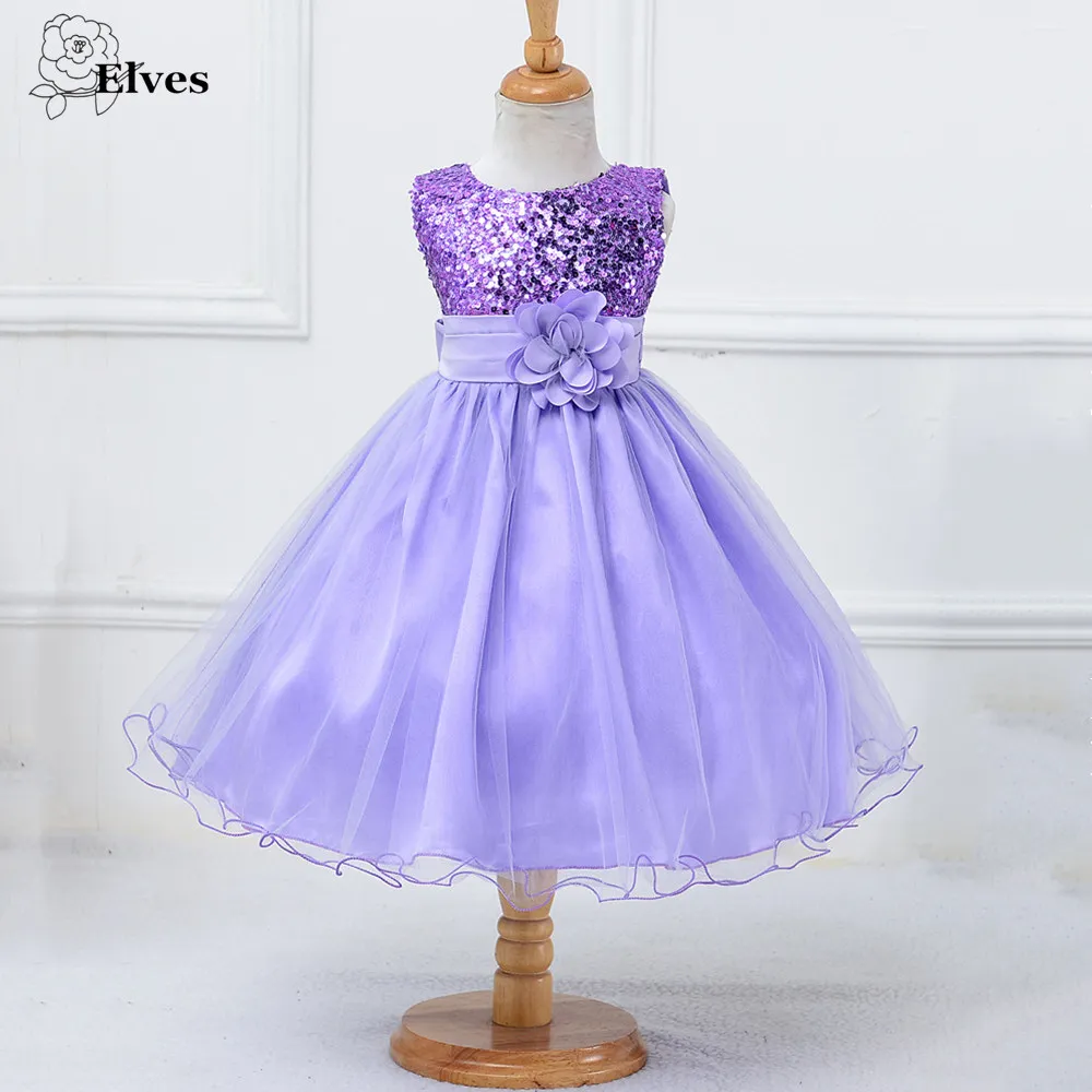 

Платья для девочек 3-10 лет, искусственные цветочные платья, платья на день рождения, детское платье с 3D цветочным бантом, фиолетовое платье д...