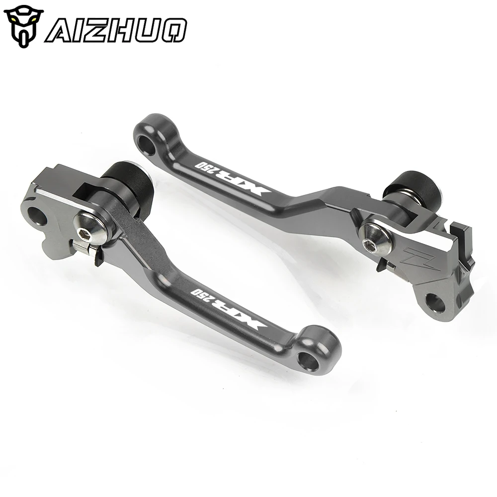 ЧПУ Сводные сцепные рычаги для HONDA XR250 XR 250 1995-2007 2006 2005 2004 2003 2002 мотоцикл рычаги для ДЕРТ Пит байка