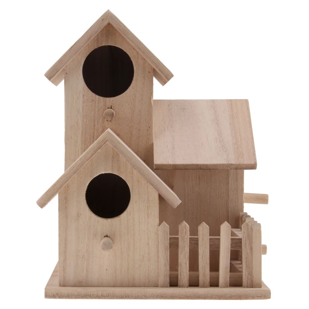 

Exclusive Wooden Bird Table House Bird Feeder Feeding House Station