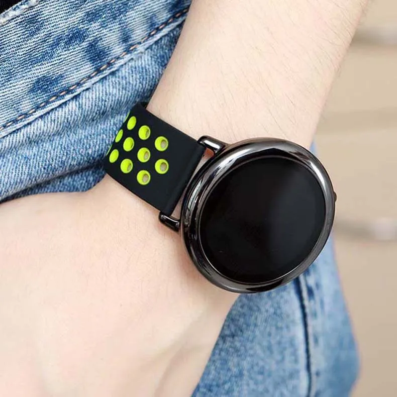 20mm/22mm watch band for Huawei GT/2/2E/Pro Samsung gear s3 Frontier/S2 bracelet Galaxy watch 46mm/42mm/Active 2/3 45mm Strap