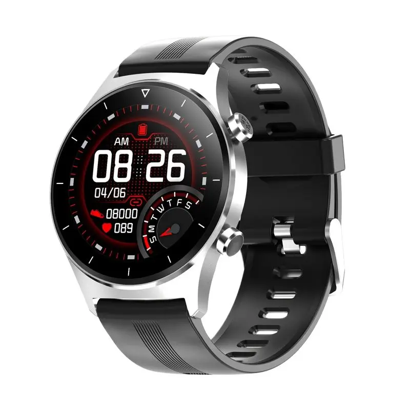 

2021 New Smart Bracelet E13 Smart Watch Men Sports Tracker IP68 Waterproof Pedometer Round Screen Smartwatch For IOS Phone