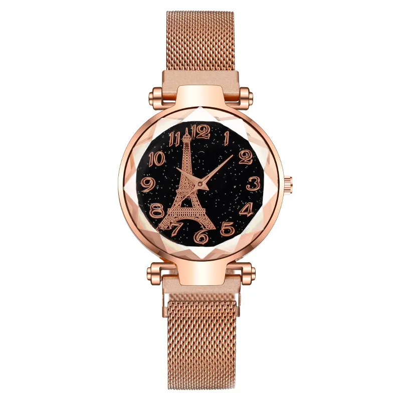 

New Luxury Women Watches Magnetic Clasp Starry Sky Female Clock Quartz Wristwatch Fashion Ladies Wrist Watch Relogio Feminino