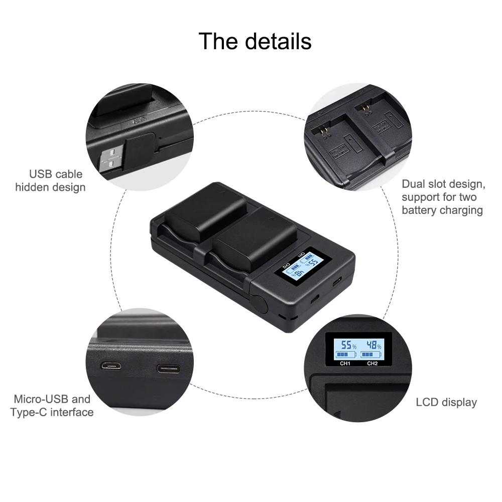 

1-4pcs NP-FW50 NP FW50 NPFW50 Battery Bateria + LCD Charger for Sony Alpha a3000 a5000 a6000 a6300 a6500 NEX-3 a7 7R a7R a7R II