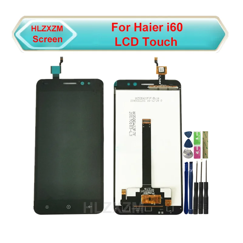 

Для Haier i60 ЖК-дисплей со стандартной заменой с инструментами + наклейка 3M