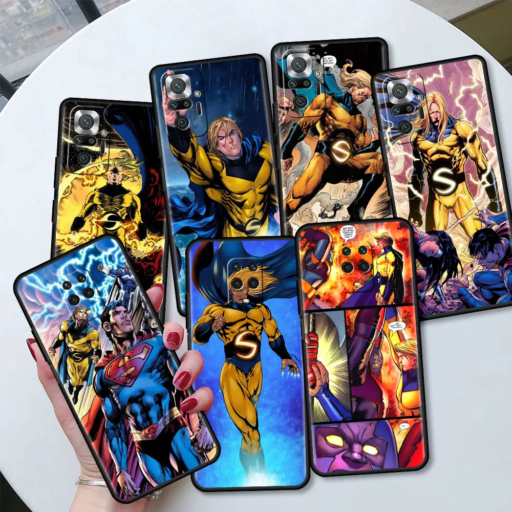 

MARVEL Silicone Case for Xiaomi Redmi Note 9S 9 8 10 Pro K40 8T 9T 7 9C 9A 8A 7A 6A Soft Phone Cover Robert Reynold