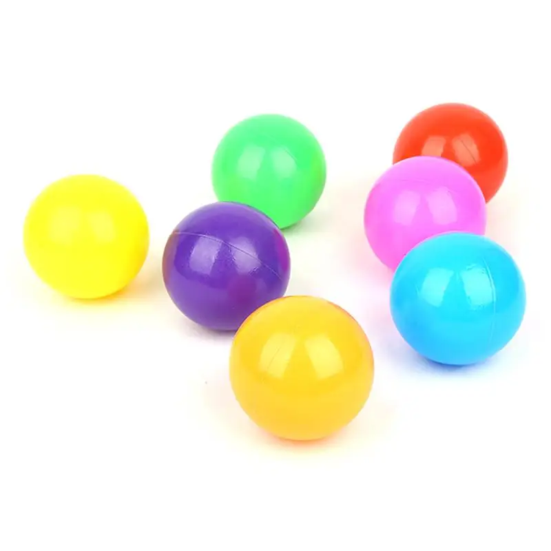 

10pcs Thickened Baby Ocean Balls Toy Water Pool Ocean Bobo Pl Soft Balls Color Random Balls 5.5cm Pool Explosion-proof Wave V7D9