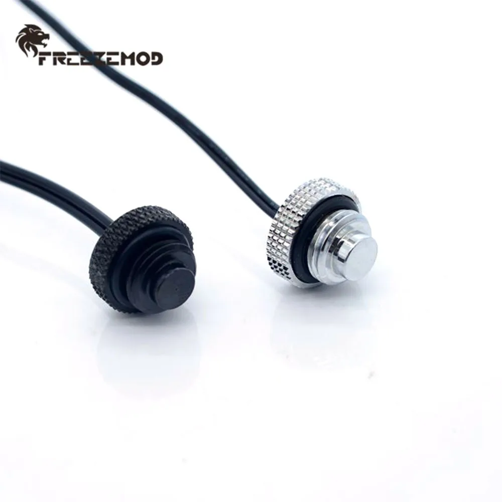 

FREEZEMOD Thermometer Plug Temperature Sensor Water Stop Waterproof Plug DuPont Terminal Interface Water Cooler Fitting Modding
