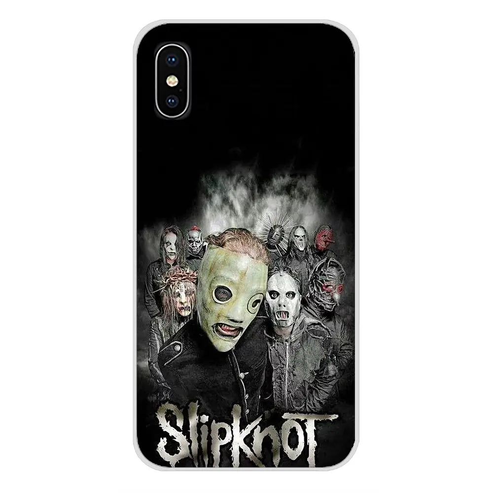 Punk Rock Slipknot Heavy Metal Band Phone Skin Case For Xiaomi Mi4 Mi5 Mi5S Mi6 Mi A1 A2 5X 6X 8 9 Lite SE Pro Max Mix 2 3 2S | Мобильные