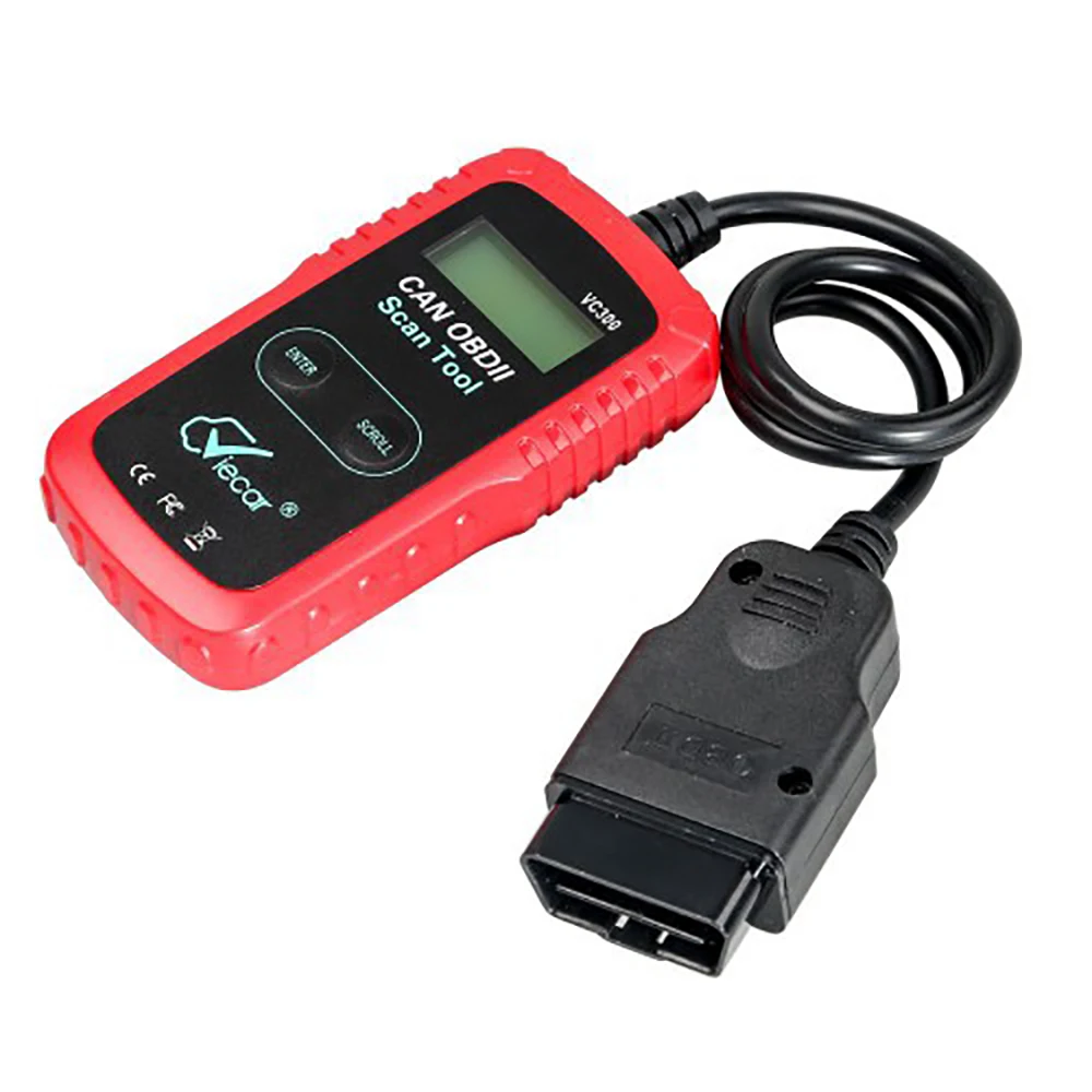 Автомобильный сканер VC300 CAN BUS OBD2 считыватель ошибок OBDII тестер неисправностей