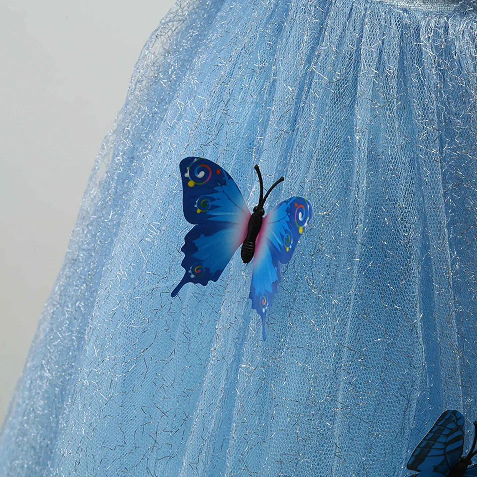 

Cinderella Princess Dress Flower Girl Dresses for Weddings Kids Costume Party Fantasy Christmas Costume Princess Dress for Girls