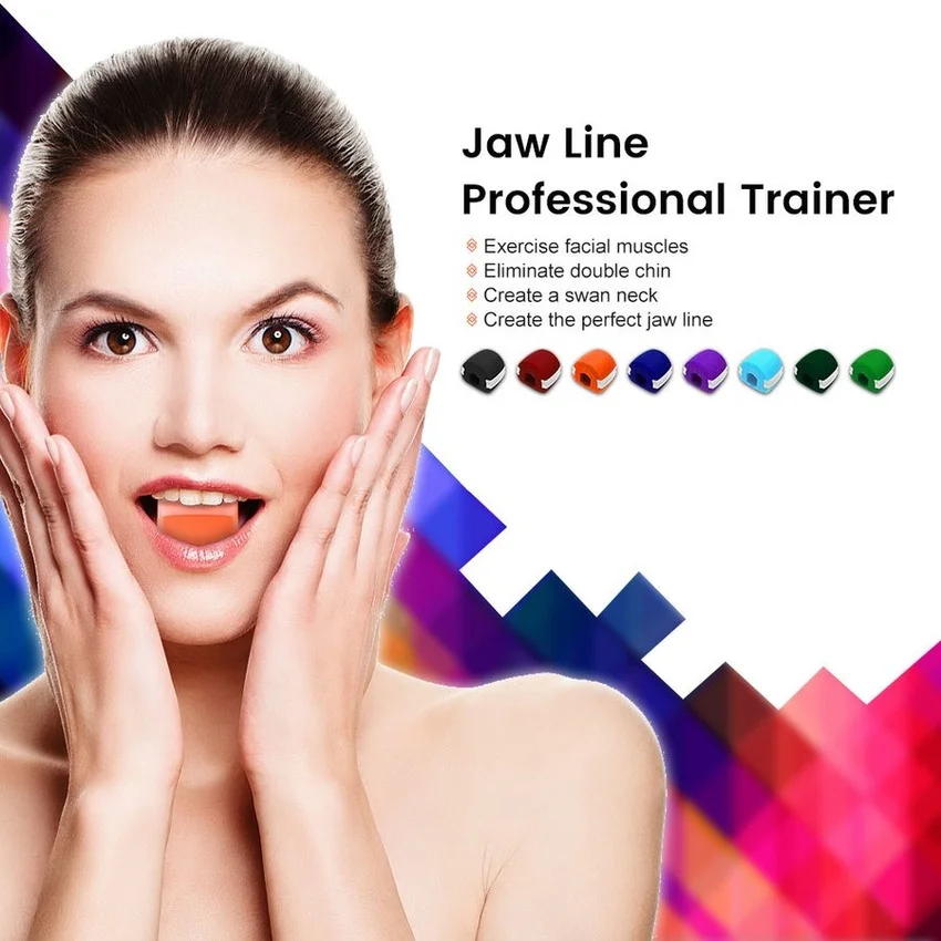 

20~50 Bls Fitness Face Masseter Ball Facial Toner Exerciser Chew Bite Breaker Training Jaw Trainer Face-lift Beauty Products