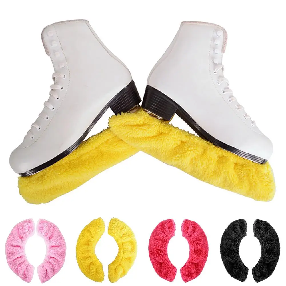 

1Pair Professional figure skating blade Unisex Figure Skating Shoes Cover Elastic Velvet Anti-rust Dustproof Spats