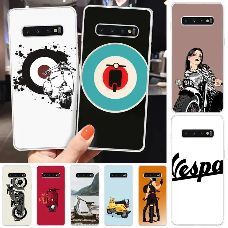 

Yinuoda Kawaii Motorcycle Girl Phone Case Phone Case Fundas For Samsung S6 S7 S7edge S8 S8plus S9 S9plus S10 S10 Plus E Cover