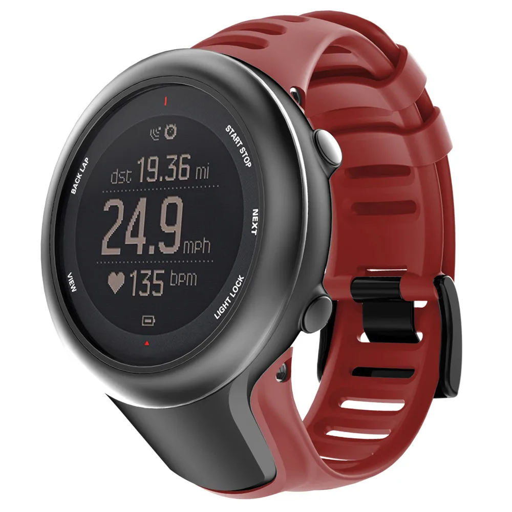 Ремешок спортивный из ТПЭ для SUUNTO AMBIT3 сменный Браслет смарт-часов аксессуары |