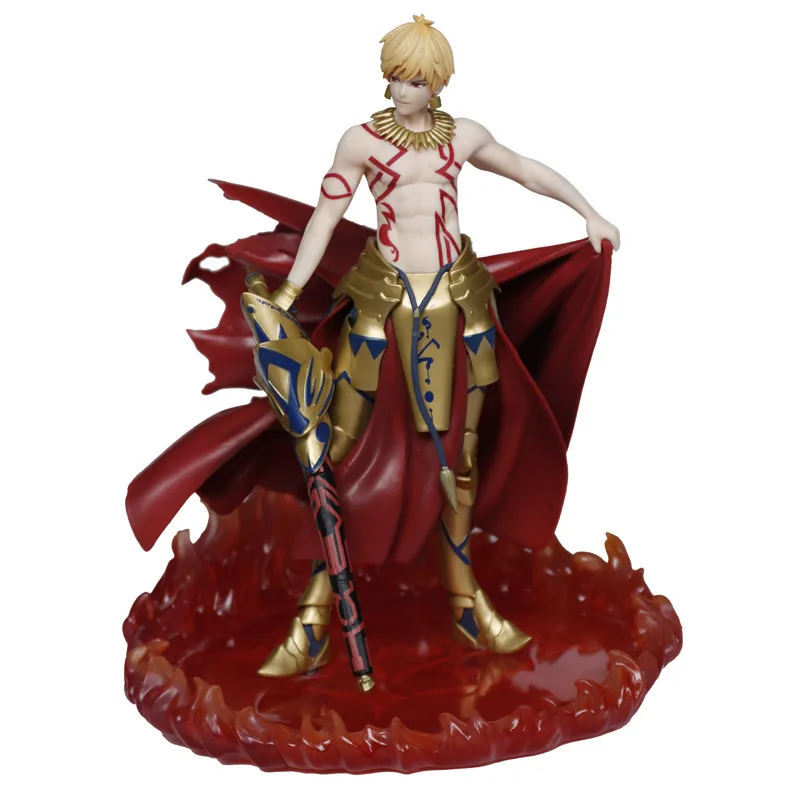 

FGO Fate Grand Order Figure Caster Archer Gilgamesh 1/8 Scale Painted PVC Action Figure Anime Statue Collection Model Toys