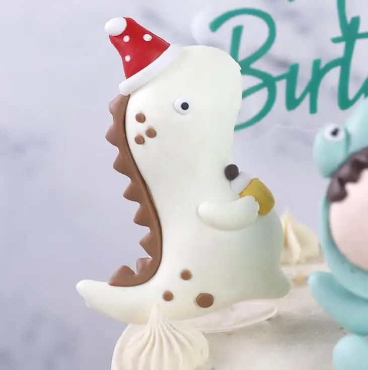 Торт Топпер динозавр Милый Малыш Мальчик день рождения торт украшения от