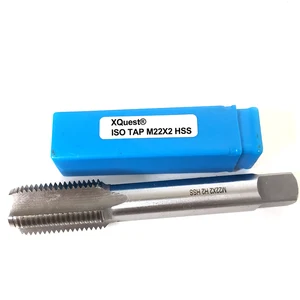 XQuest HSS метрической резьбы ручной кран M22 M22X2.5 M22X2 левая рука тонкой краны с винтовой резьбой M22X1.75 M22X1.5 M22X1.25 M22X1 M22X0.75