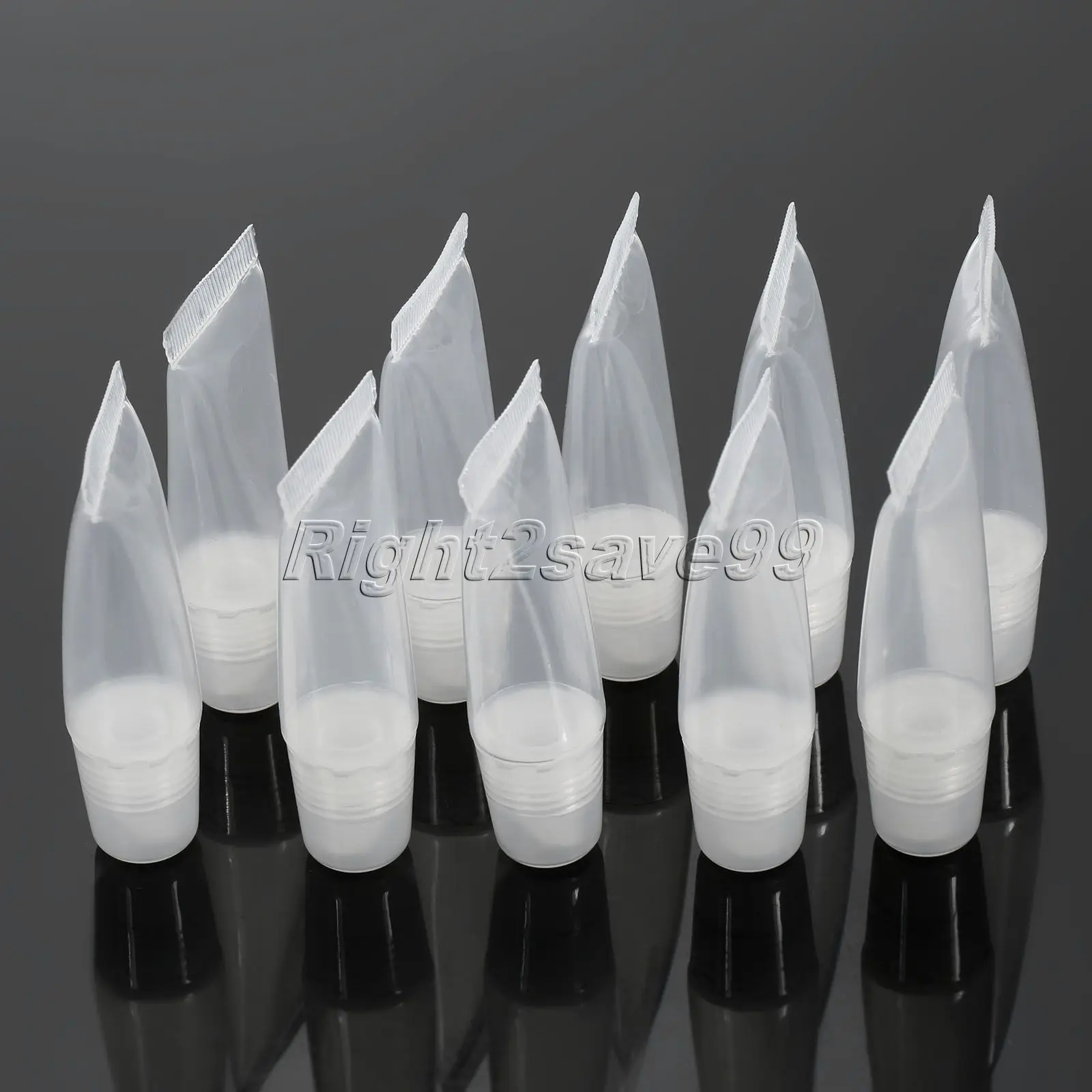 10 шт. прозрачные косметические контейнеры для блеска губ 8 мл 15 мл|empty container|empty