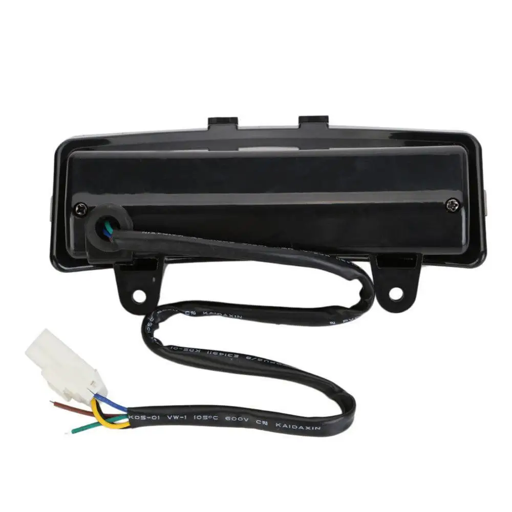 Мотоциклетный дымчатый трехполосный задний крыло светодиодный стоп сигнал