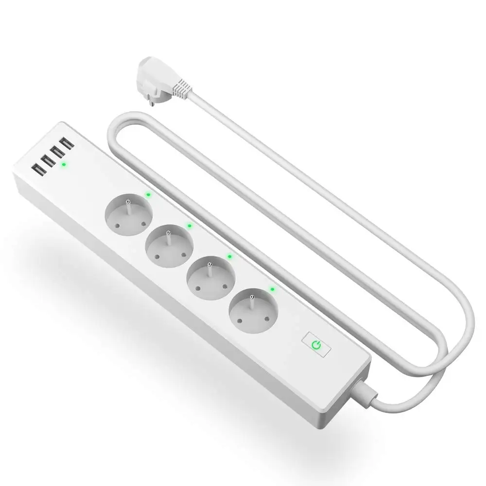 Французский смарт стабилизатор напряжения WiFi Amazon Alexa и Google Assistant поддержка IFTTT App