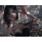 Алмазная живопись 5D сделай сам, аниме привидение, лезвие, лопатка, холст, полная вышивка квадратными стразами, вышивка крестиком, украшение для дома