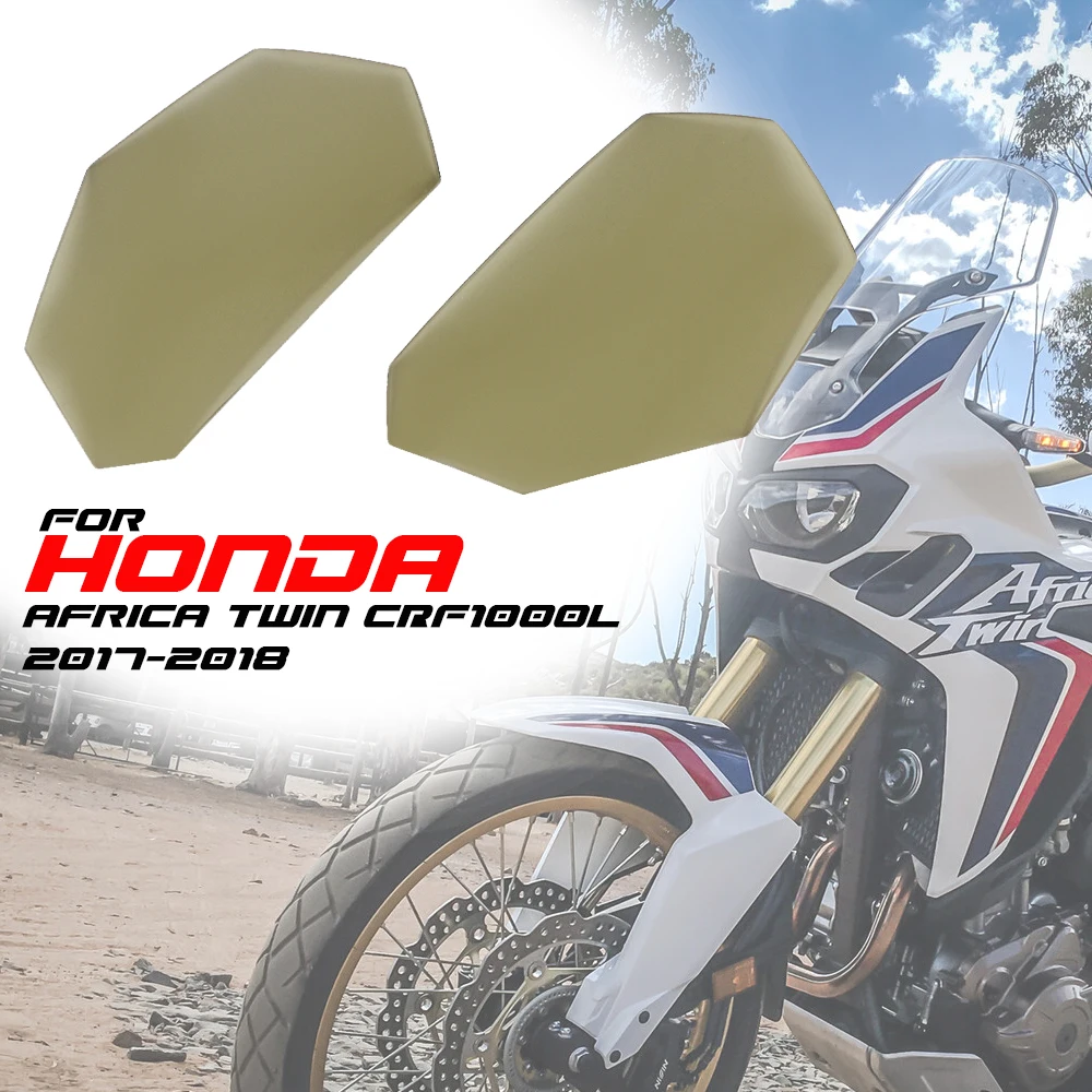 For Honda CRF1000L Headlight Lens Cover CRF 1000 L Africa Twin Motorcycle Acrylic Headlamp Screen Protector Guard 2016 2017-2019