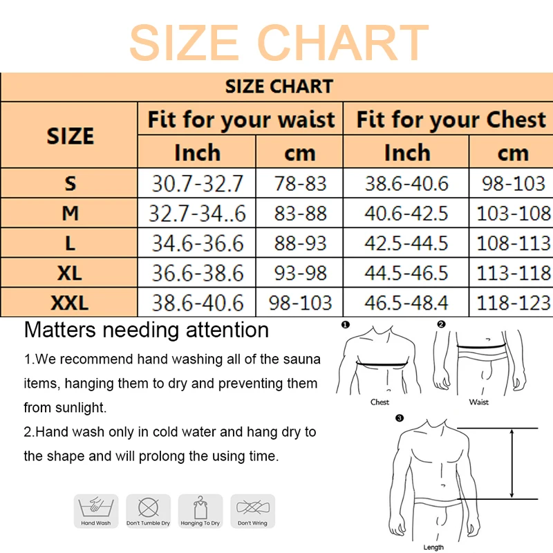 LANFEI Mens Body Shaper Sauna Vest Hot Neoprene Sweat Slimming Compression Tops Workout Gym Weight Loss Waist Trainer Shapewear