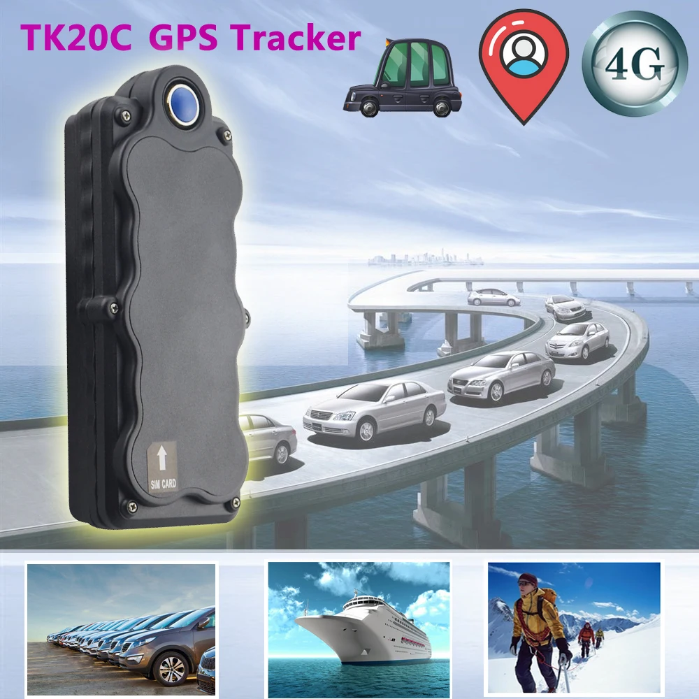 Система слежения за транспортными средствами TK20C 4g gps локатор с магнитной крышкой