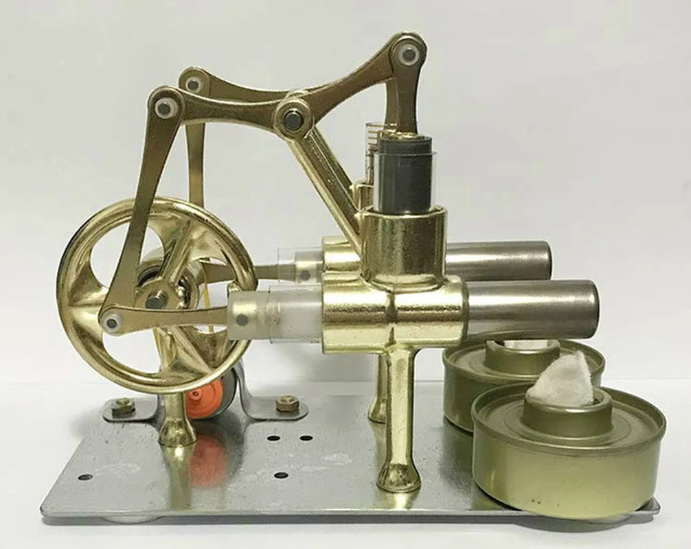 Balance Stirling Engine Miniature Model Steam Power Technical School Science Small Production Ming Experimental Toy |