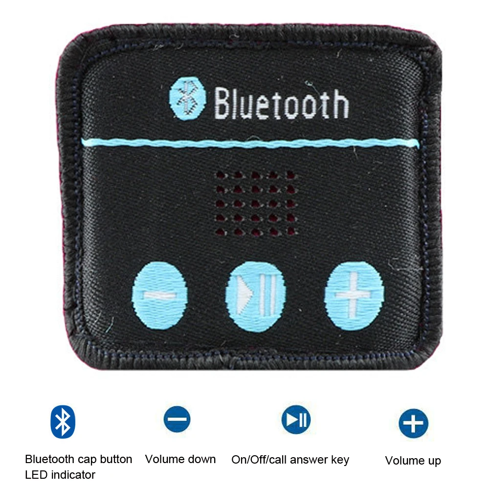 Зимние Bluetooth-наушники с зарядкой от USB музыкальная гарнитура теплые Вязаные