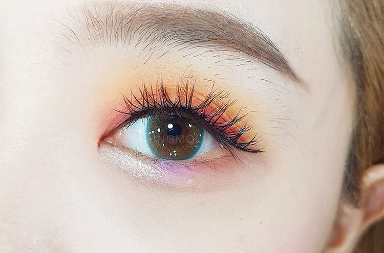 

False Eyelashes Naturally Simulated Thick Transparent Stem Fake Eyelashes Glimmer Beginner Makeup Tool Lashes W-7 False Eyelashe