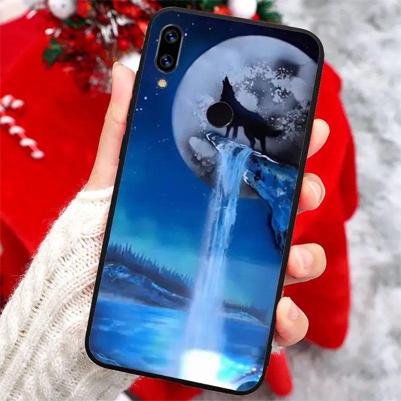 

Wolf animal Mobile accessories coque Phone Case For Xiaomi Redmi note 7 8 9 t k30 max3 9 s 10 pro lite