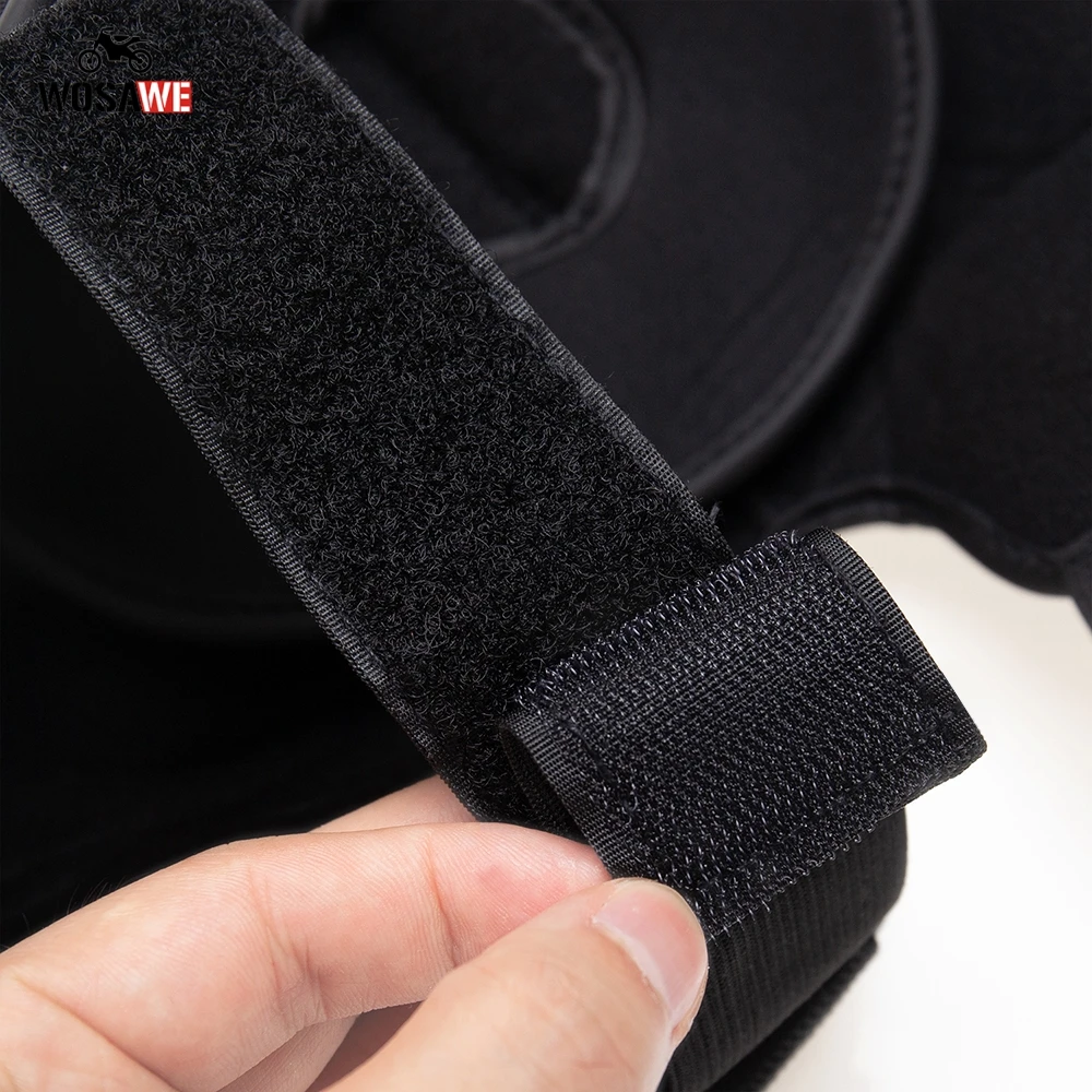 WOSAWE Мотоцикл наколенники Мотокросс езда Knee протектор Shin Brace защитообразующих