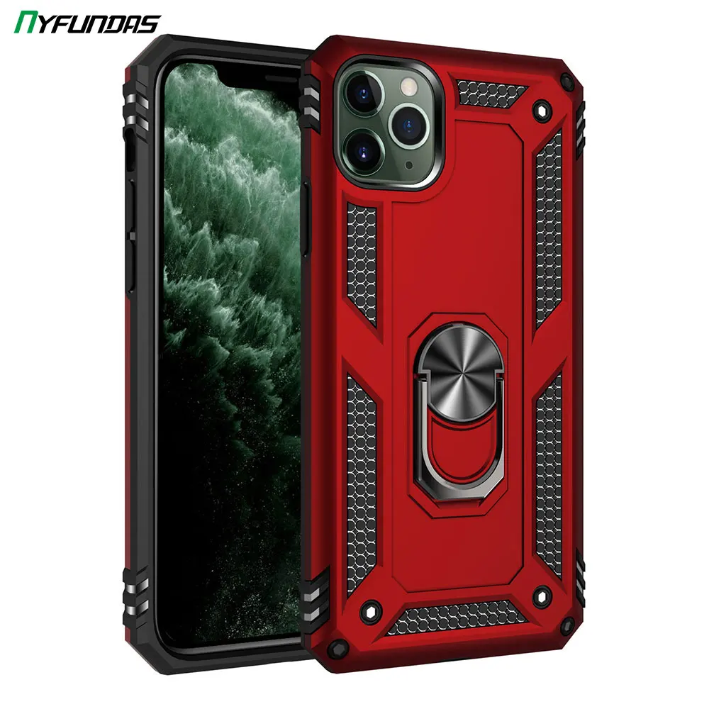 Чехол для Apple iPhone 11 Pro Max 12 Mini X XR XS 8 Plus 7 6S защитный чехол с магнитным металлическим