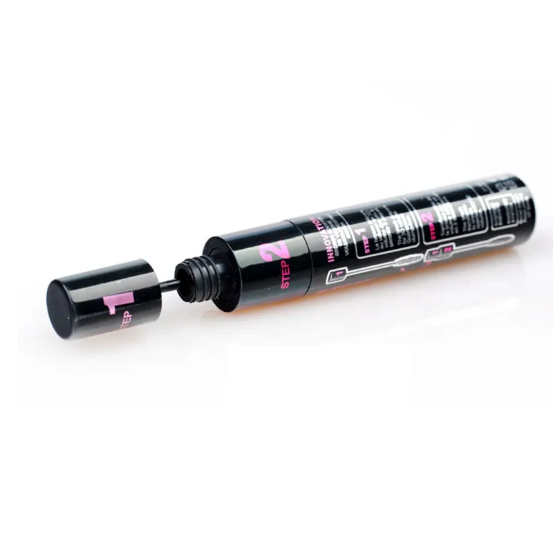 2 в 1 шелковое волокно тушь для ресниц водостойкая Rimel 4D наращивания черная