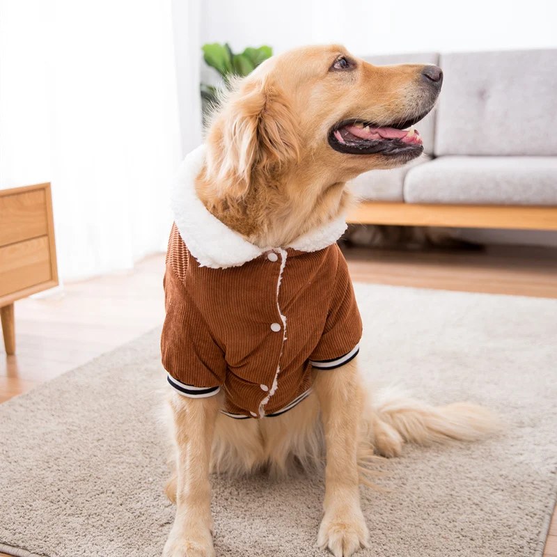 Hipidog Одежда для больших собак зимняя джинсовая куртка для собак Одежда для больших собак большая зимняя одежда