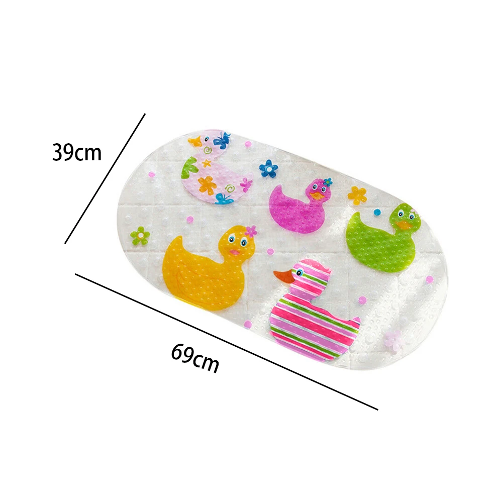 Коврик для ванной с мультяшным рисунком ПВХ коврик душа и водонепроницаемый вход